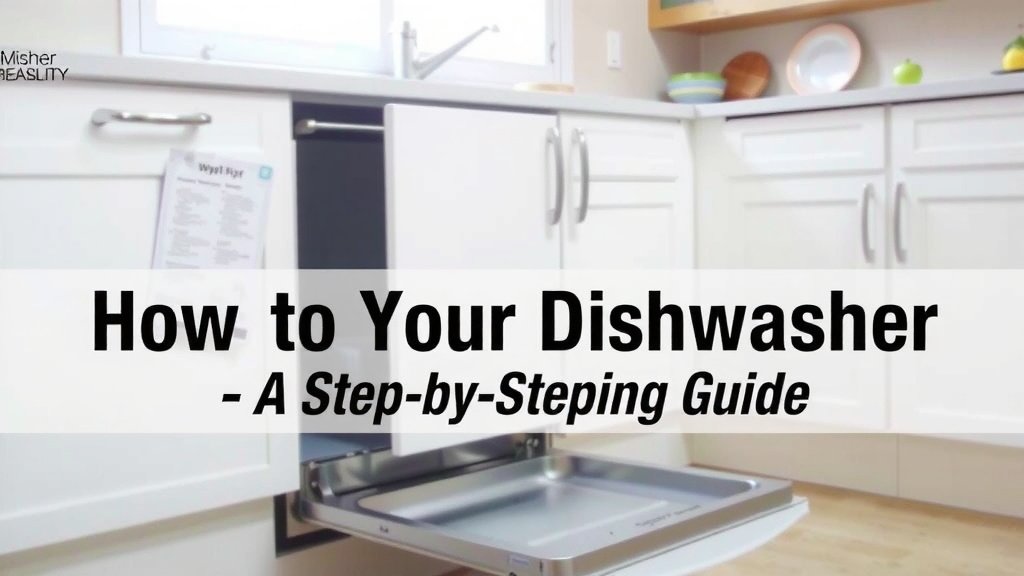 Getting Your Dishwasher to Sit Right