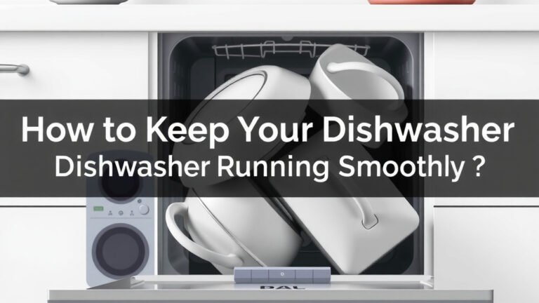 Keep Your Dishwasher Running Smoothly