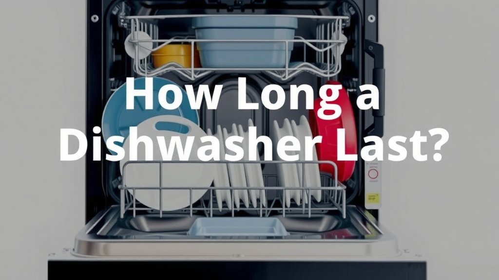 How Long Does a Dishwasher Last? Average Lifespan Explained