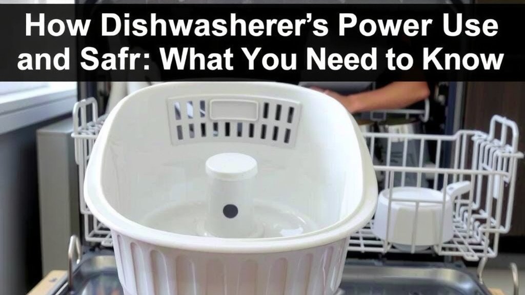 Your Dishwasher's Power Needs Explained