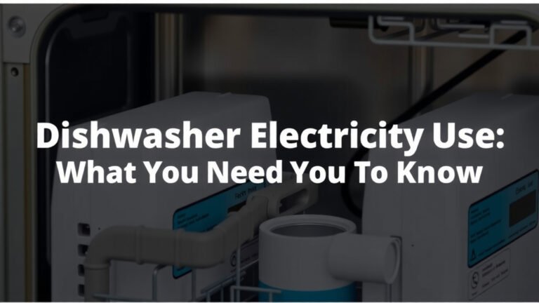 Dishwasher Electricity Use: What You Need to Know