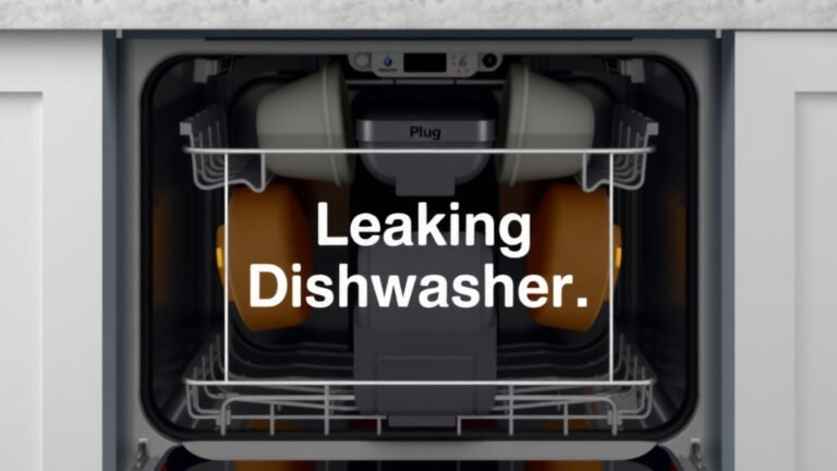 Fix Leaking Dishwasher: Simple Troubleshooting Steps