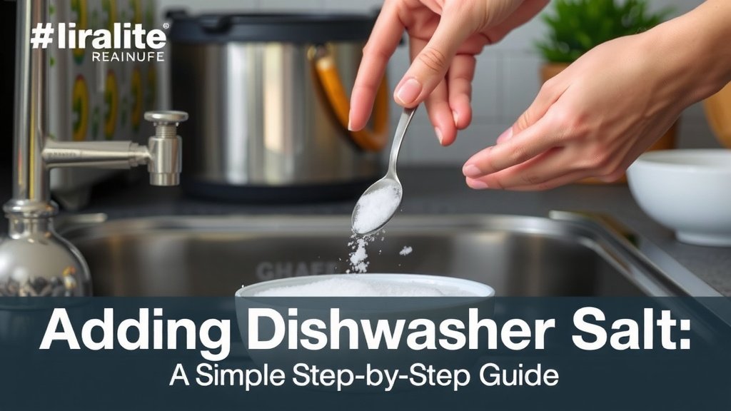 Adding Dishwasher Salt: Your Step-by-Step Guide