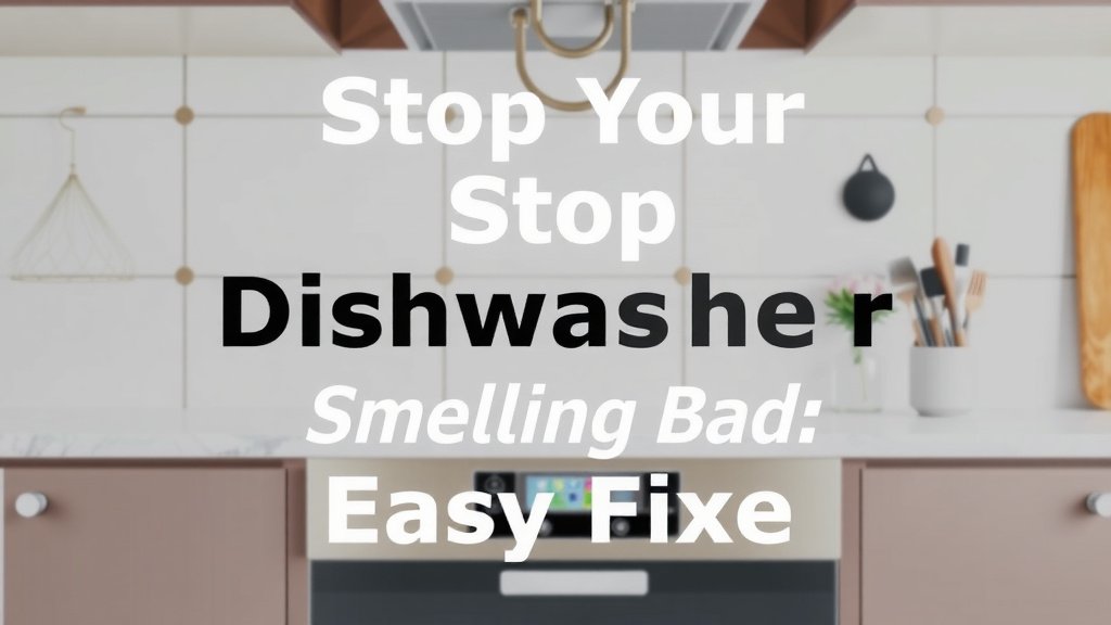 Stop Your Dishwasher Smelling Bad: Easy Fixes