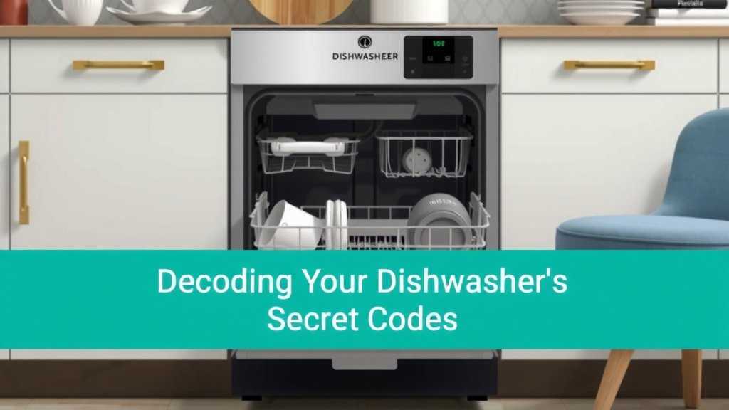 Decoding Your Dishwasher's Secret Codes
