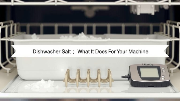 Dishwasher Salt: What It Does For Your Machine