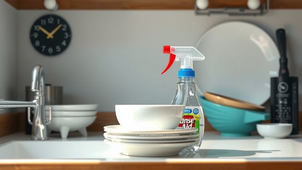 How Rinse Aid Helps Your Dishes Sparkle