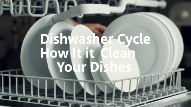 Dishwasher Cycle Explained: How It Cleans Your Dishes