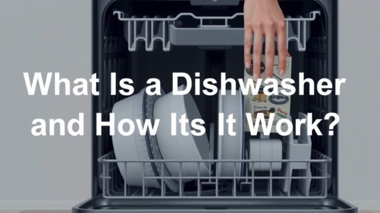 What Is a Dishwasher and How Does It Work