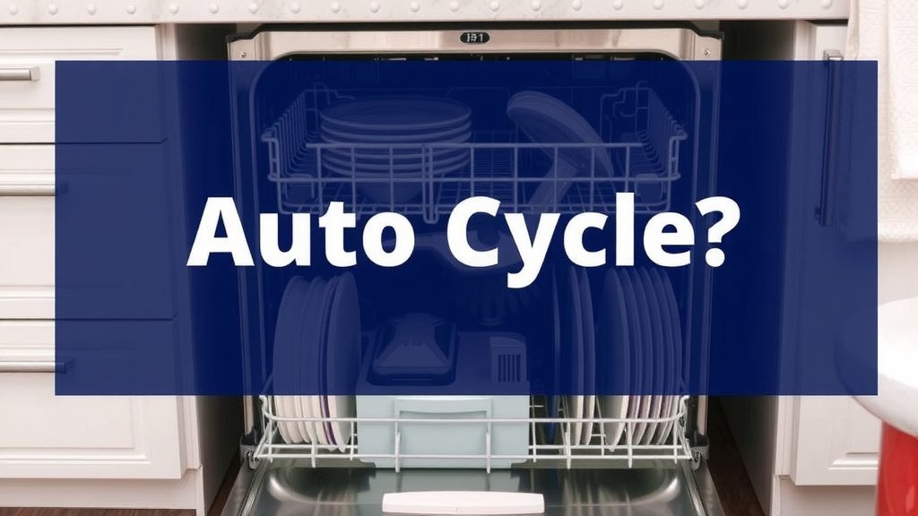 Understanding Your Dishwasher's Automatic Cleaning Mode