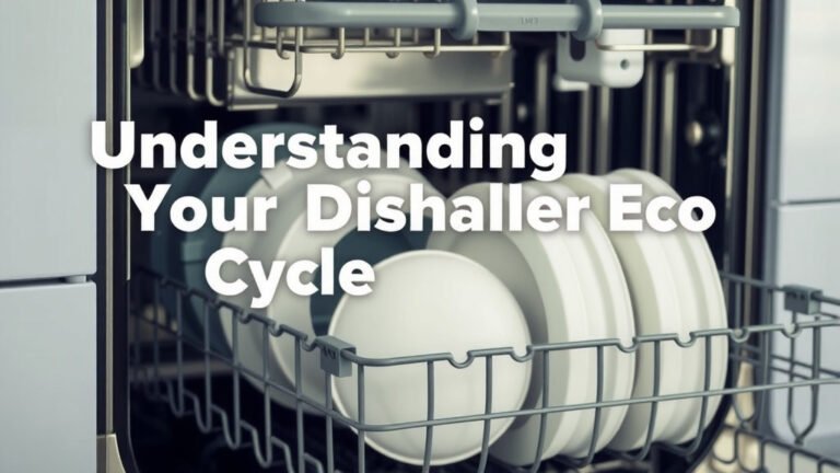Understanding Your Dishwasher's Eco Cycle