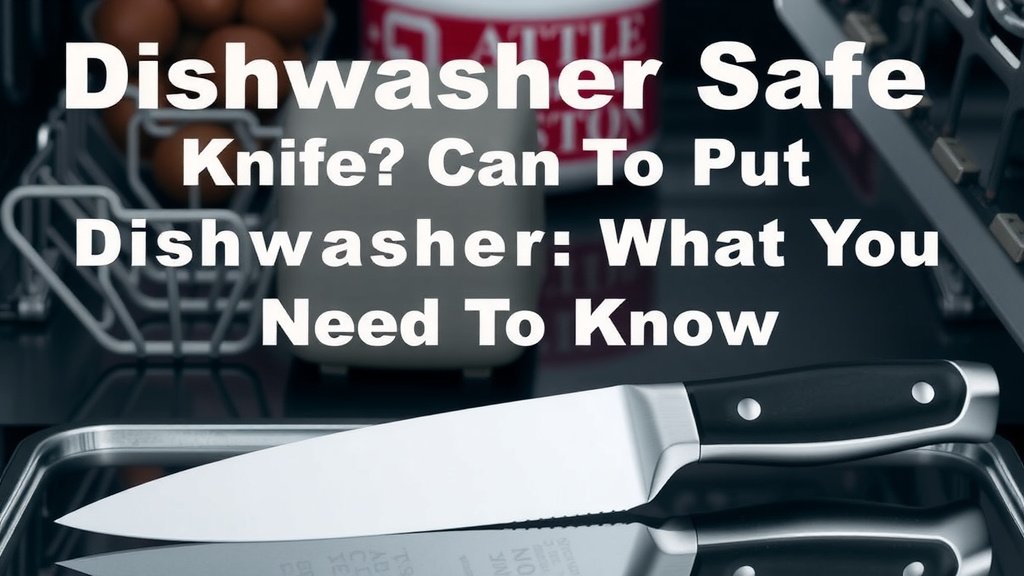 Dishwasher Safe Knives? What You Need to Know