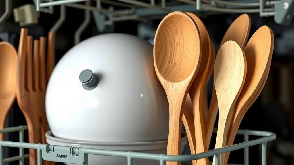 How Dishwashers Treat Your Wooden Kitchen Tools