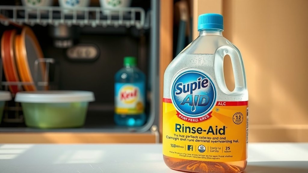 Why Your Dishwasher Needs a Little Extra Help: The Rinse Aid Question