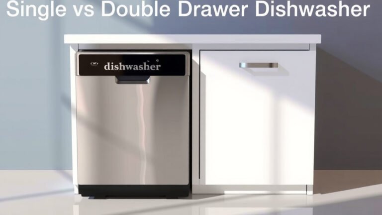 Single vs Double Drawer Dishwasher: Which is Right for You