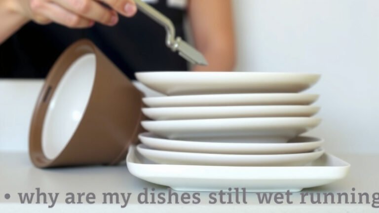 Why Are My Dishes Still Wet After Running The Dishwasher