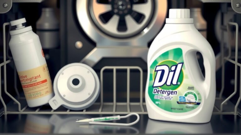 Dishwasher Detergent Not Dissolving: Causes and Solutions