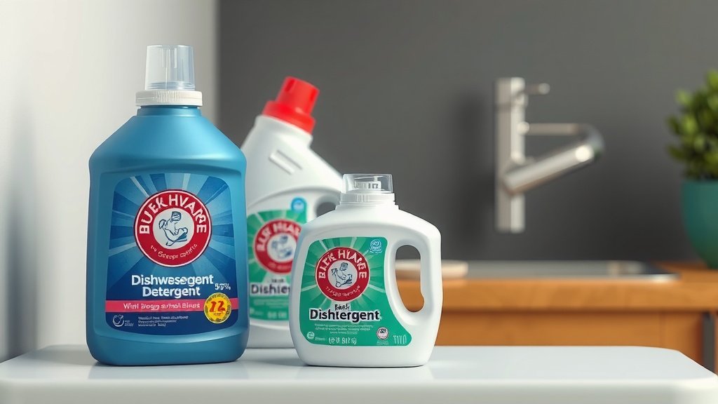 Choosing the Right Dishwasher Detergent for Hard Water