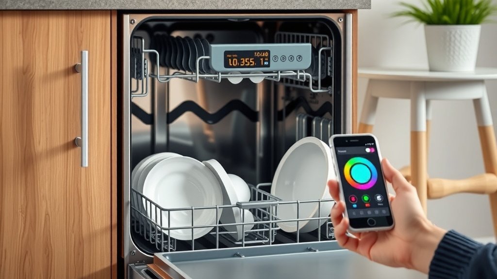 Smart Dishwasher Features: Controlling Your Kitchen Appliance from Your Phone