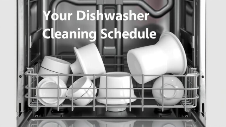 Your Dishwasher Cleaning Schedule for Optimal Performance