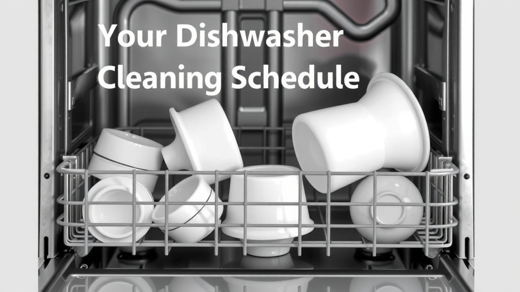 Your Dishwasher Cleaning Schedule for Optimal Performance