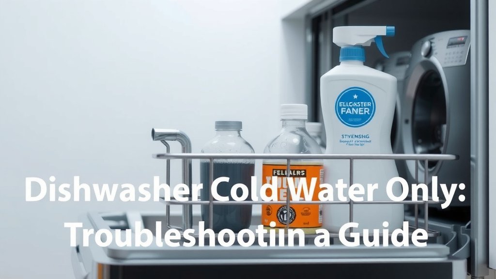 Dishwasher Cold Water Only: Troubleshooting Guide