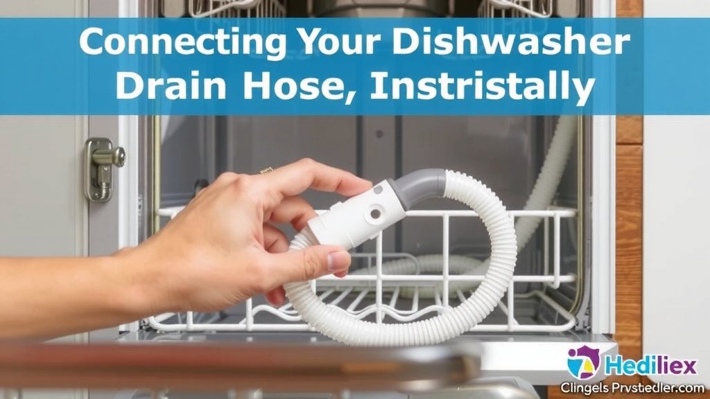 Connecting Your Dishwasher Drain Hose Correctly