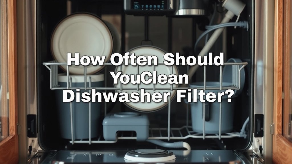 How Often Should You Clean Your Dishwasher Filter?