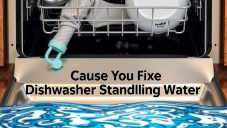 Dishwasher Standing Water: Causes and Fixes You Need