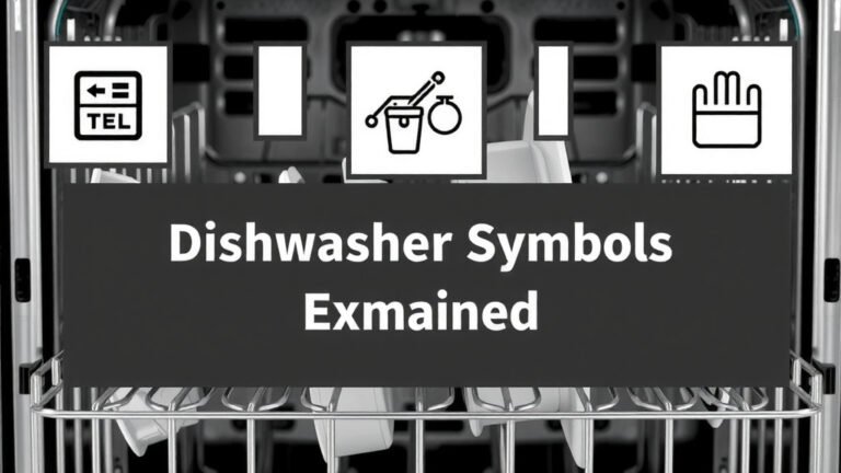 Dishwasher Symbols Explained: What Do They Mean