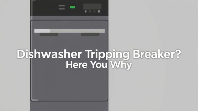 Dishwasher Tripping Breaker? Here's Why