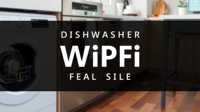 Dishwasher WiFi: Connect Your Appliance Smarter