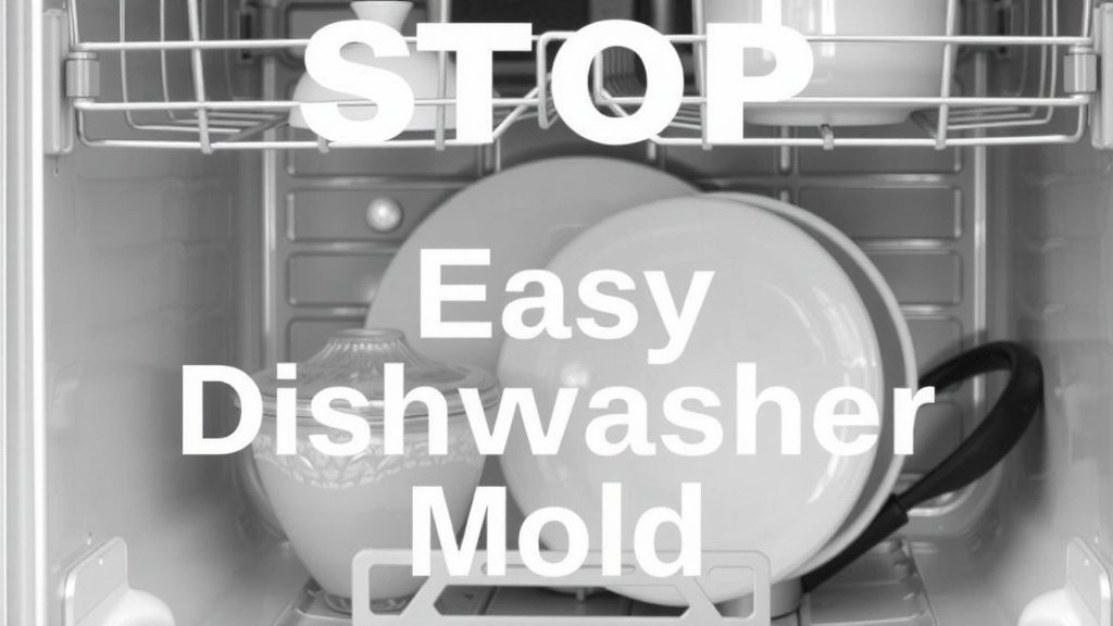 Stop Dishwasher Mold: Easy Prevention Tips