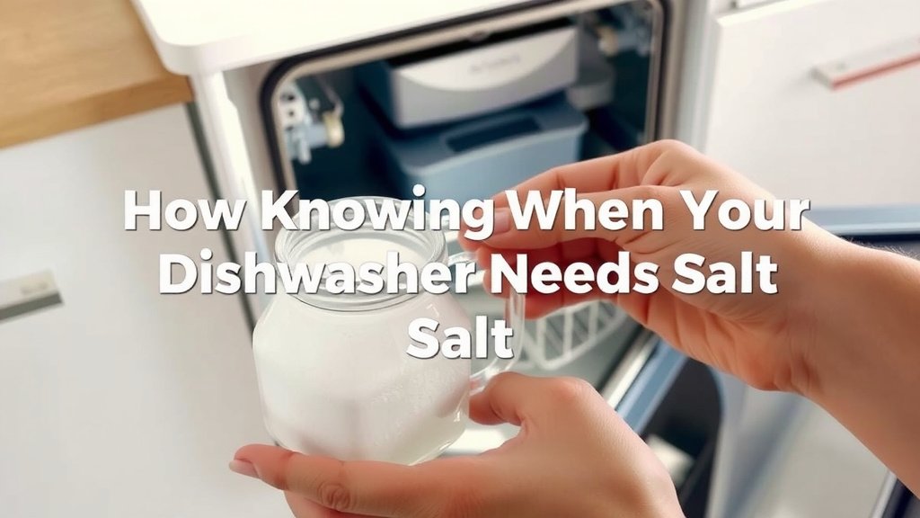 Knowing When Your Dishwasher Needs Salt